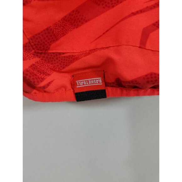 Adidas Mens Reversible Basketball Windbreaker Size Small Neon Orange Blue Jacket - Picture 4 of 9
